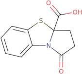 3-Oxo-7-thia-2-azatricyclo[6.4.0.0,2,6]dodeca-1(12),8,10-triene-6-carboxylic acid