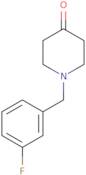 1-[(3-Fluorophenyl)methyl]piperidin-4-one