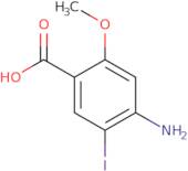 4-Amino-5-iodo-2-methoxybenzenecarboxylic acid