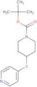 4-(Pyridin-4-ylsulfanyl)-piperidine-1-carboxylic acid tert-butyl ester