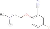 2-[2-(Dimethylamino)ethoxy]-5-fluorobenzonitrile