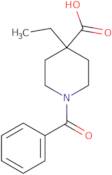 1-Benzoyl-4-ethylpiperidine-4-carboxylic acid