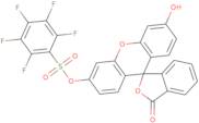 6'-Hydroxy-3-oxo-3H-spiro[2-benzofuran-1,9'-xanthen]-3'-yl pentafluorobenzenesulfonate