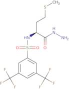 N-[1-Hydrazino-4-(Methylsulfanyl)-1-Oxo-2-Butanyl]-3,5-Bis(Trifluoromethyl)Benzenesulfonamide