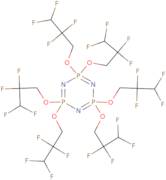 2,2,4,4,6,6-Hexahydro-2,2,4,4,6,6-hexakis(2,2,3,3-tetrafluoropropoxy)-1,3,5,2,4,6-triazatriphospho…