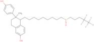 (5S,6S)-6-(4-Hydroxyphenyl)-6-Methyl-5-[9-(4,4,5,5,5-Pentafluoropentylsulfinyl)Nonyl]-7,8-Dihydro-…