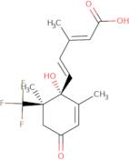 (2E,4E)-5-[(1R,6R)-1-Hydroxy-2,6-Dimethyl-4-Oxo-6-(Trifluoromethyl)-1-Cyclohex-2-Enyl]-3-Methylpen…