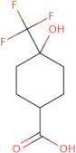 4-hydroxy-4-(trifluoromethyl)cyclohexane-1-carboxylic Acid