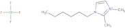 1-hexyl-2,3-dimethylimidazol-3-ium;tetrafluoroborate