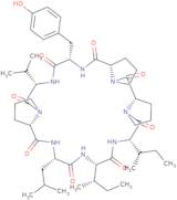Hymenistatin I Cyclo(-Pro-Pro-Tyr-Val-Pro-Leu-Ile-Ile)