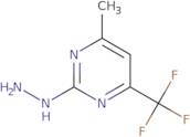 2-Hydrazino-4-methyl-6-(trifluoromethyl)pyrimidine