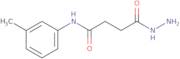 4-Hydrazino-N-(3-methylphenyl)-4-oxobutanamide