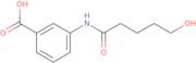 3-[(5-Hydroxypentanoyl)amino]benzoic acid