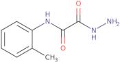 2-Hydrazino-N-(2-methylphenyl)-2-oxoacetamide