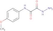 2-Hydrazino-N-(4-methoxyphenyl)-2-oxoacetamide