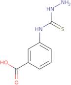 3-[(Hydrazinocarbonothioyl)amino]benzoic acid