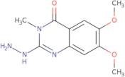 2-Hydrazino-6,7-dimethoxy-3-methylquinazolin-4(3H)-one