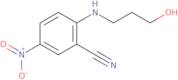 2-[(3-Hydroxypropyl)amino]-5-nitrobenzonitrile