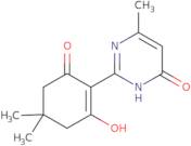 3-Hydroxy-2-(4-hydroxy-6-methylpyrimidin-2-yl)-5,5-dimethylcyclohex-2-en-1-one