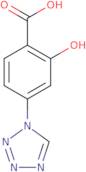 2-Hydroxy-4-(1H-tetrazol-1-yl)benzoic acid
