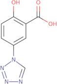 2-Hydroxy-5-(1H-tetrazol-1-yl)benzoic acid