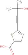 5-(3-Hydroxy-3-methylbut-1-ynyl)thiophene-2-carboxylic acid