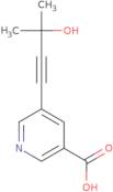 5-(3-Hydroxy-3-methylbut-1-ynyl)nicotinic acid