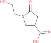 1-(2-Hydroxyethyl)-5-oxopyrrolidine-3-carboxylic acid