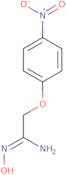 (1Z)-N'-Hydroxy-2-(4-nitrophenoxy)ethanimidamide