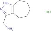 (1,4,5,6,7,8-Hexahydrocyclohepta[c]pyrazol-3-ylmethyl)amine hydrochloride