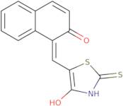 (5E)-5-[(2-Hydroxy-1-naphthyl)methylene]-2-mercapto-1,3-thiazol-4(5H)-one