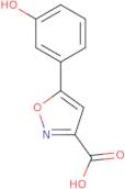 5-(3-Hydroxyphenyl)isoxazole-3-carboxylic acid