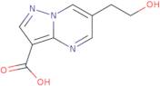 6-(2-Hydroxyethyl)pyrazolo[1,5-a]pyrimidine-3-carboxylic acid