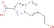 6-(2-Hydroxyethyl)pyrazolo[1,5-a]pyrimidine-2-carboxylic acid