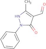 5-Hydroxy-3-methyl-1-phenyl-1H-pyrazole-4-carbaldehyde