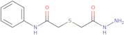 2-[(2-Hydrazino-2-oxoethyl)thio]-N-phenylacetamide