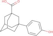 3-(4-Hydroxyphenyl)adamantane-1-carboxylic acid