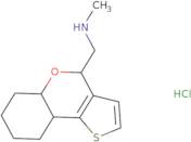 (5a,6,7,8,9,9a-Hexahydro-4H-thieno[3,2-c]chromen-4-ylmethyl)methylamine hydrochloride