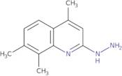 2-Hydrazino-4,7,8-trimethylquinoline