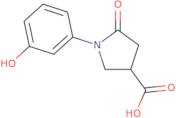 1-(3-Hydroxyphenyl)-5-oxopyrrolidine-3-carboxylic acid