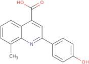 2-(4-Hydroxyphenyl)-8-methylquinoline-4-carboxylic acid