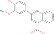 2-(4-Hydroxy-3-methoxyphenyl)quinoline-4-carboxylic acid