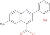 2-(2-Hydroxyphenyl)-6-methylquinoline-4-carboxylic acid