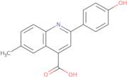 2-(4-Hydroxyphenyl)-6-methylquinoline-4-carboxylic acid