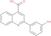 2-(3-Hydroxyphenyl)quinoline-4-carboxylic acid