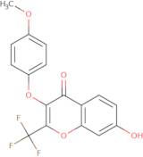 7-Hydroxy-3-(4-methoxyphenoxy)-2-(trifluoromethyl)-4H-chromen-4-one