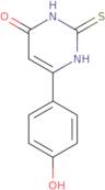 6-(4-Hydroxyphenyl)-2-thioxo-2,3-dihydropyrimidin-4(1H)-one