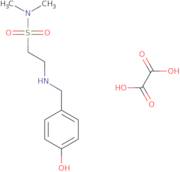 2-[(4-Hydroxybenzyl)amino]-N,N-dimethylethanesulfonamide oxalate