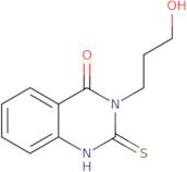 3-(3-Hydroxypropyl)-2-thioxo-2,3-dihydroquinazolin-4(1H)-one