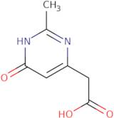 (6-Hydroxy-2-methylpyrimidin-4-yl)acetic acid